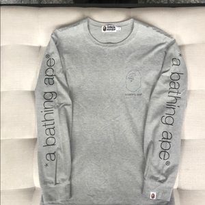 Authentic A Bathing Ape Long Sleeve T-Shirt